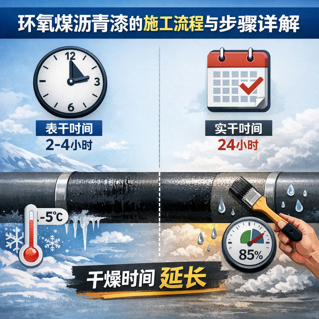 环氧煤沥青漆的施工流程与步骤详解
